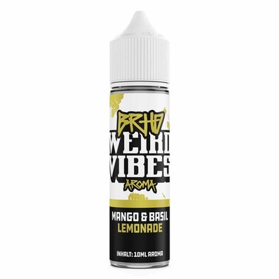 Barehead BRHD Aroma Weird Vibes Mango & Basil Lemonade Longfill E-Liquid 10ml