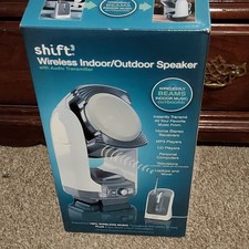 Shift3 Wireless Indoor/Outdoor Speaker, Portable Splash Proof, 10W