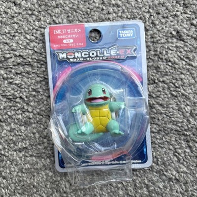 2004 Pokemon Squirtle Moncolle EX Takara TOMY Mini Figur Neu Boxed Sealed MOC