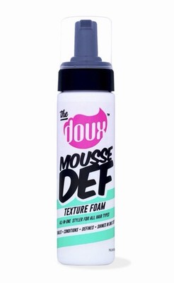 The Doux Mousse Def Texture Foam - 7 Fl Oz, All In One Styler- New, Sealed