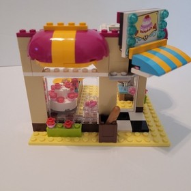 LEGO Friends Downtown Bakery Set 41006 Complete 2 Minifigures & Instructions