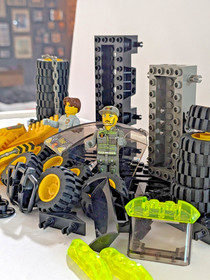 LEGO Jack Stone Res-Q Digger Set 4622 Figure Creative Builders Vault