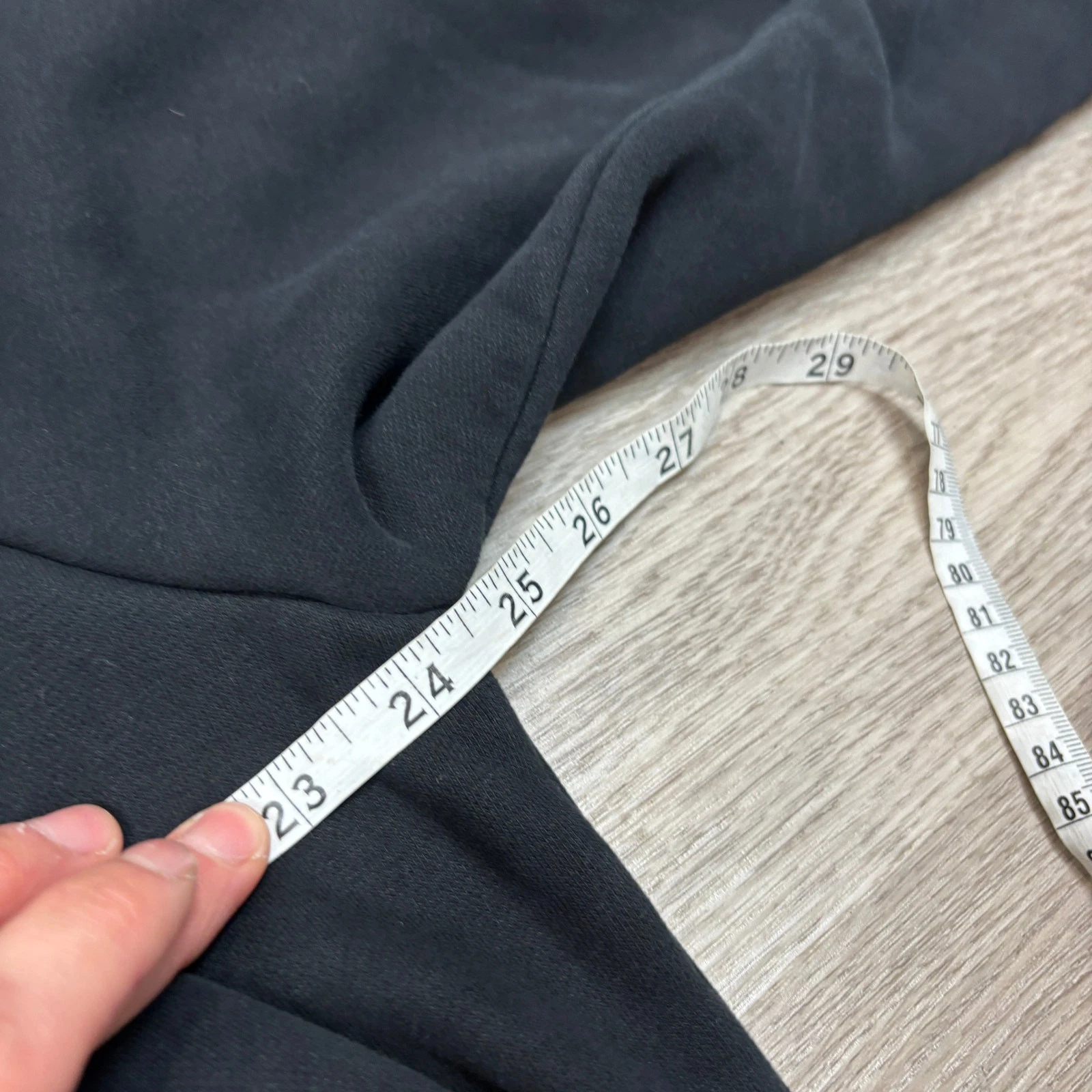 vuori restore organic cotton fleece trench jacket