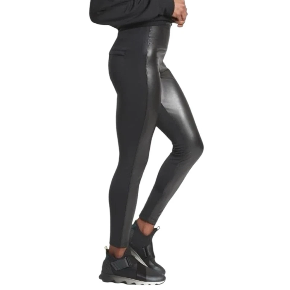 Leggings ajustados brillantes Athleta Delaney talla XL Foto 3 de 4