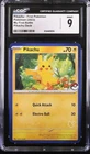 CGC 9 MINT PIKACHU BLUE BORDER MY FIRST BATTLE POKEMON CARD