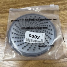 Bathroom Shower Drain Protector Stainless Steel