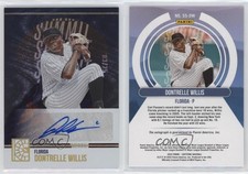 2022 Panini Capstone Summit Signatures Holo Gold /25 Dontrelle Willis Auto
