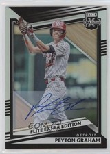2022 Panini Elite Extra Edition Signatures Peyton Graham #51 Auto fm0