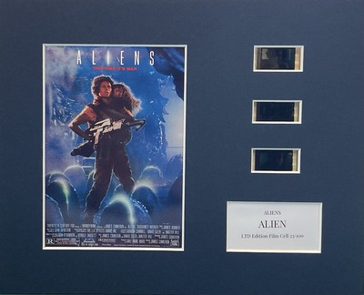 Aliens .  35mm Film Cell MOUNTED Display