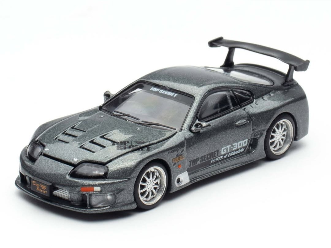 POP RACE TOYOTA SUPRA MK4 GT300 TOP SECRET INDONESIA DIECAST EXPO