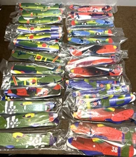 Glider Planes (27-Pack) 8-Inch Bomber Airplane Gliders Foam Paper 10 Varieties