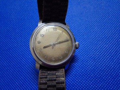 Vintage Eterna Automatic Wrist Watch Brevete Swiss 3106502 37mm including crown.
