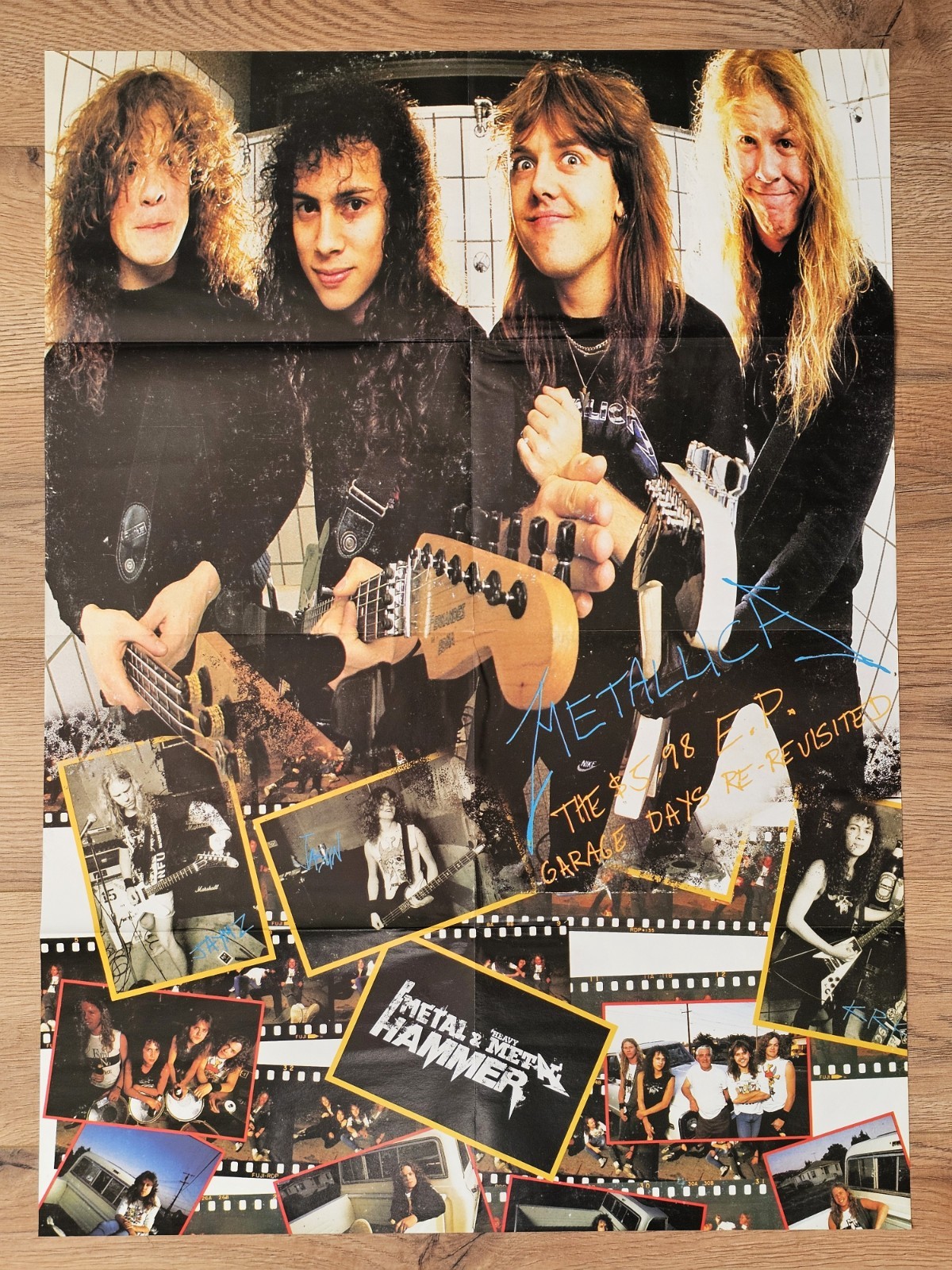 METALLICA - Riesiges Poster von 2011 - 55 x 75 cm - NEUWERTIGER ZUSTAND!