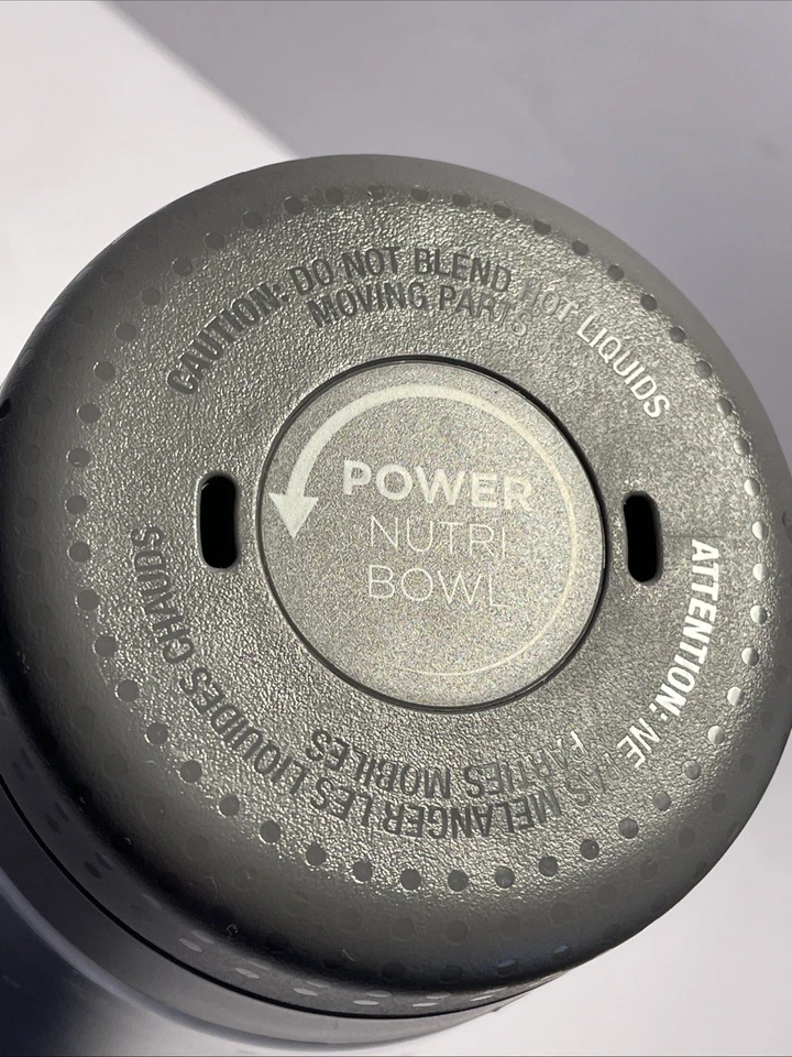 Paleta y tapa Ninja Power Nutri Bowl Foto 4 de 4