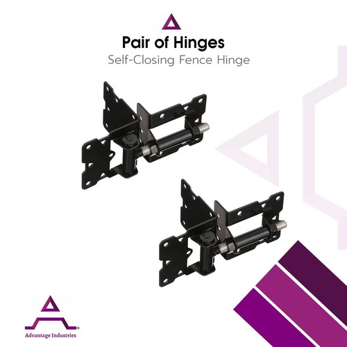 Stainless-Steel Self-Closing Gate Hinge | Horizontal Adjustable | Heavy-Duty ... - Picture 3 of 6