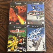 Gamecube Game Bundle Lot Reign Of Fire 1080 Avalanche Pro Bmx 2 Eighteen Wheeler