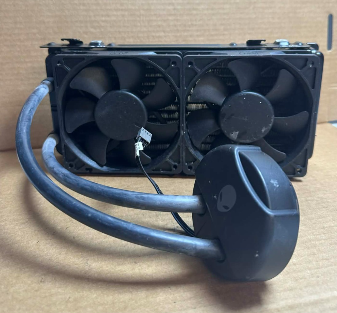 OEM Dell Alienware Aurora 15 16 R15 R16 Heatsink Liquid Cooler No Screw ...