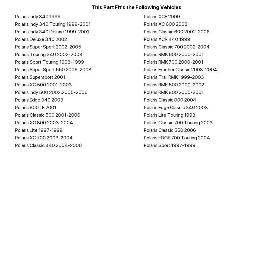 POLARIS SLIDE 57.00" PROFILE 22 BLACK Foto 3 de 3