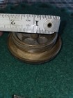 VINTAGE BRASS (W/LEAD) INTERNATIONAL HARVESTER TRUCK TRACTOR THREADED GAS CAP — photo 4