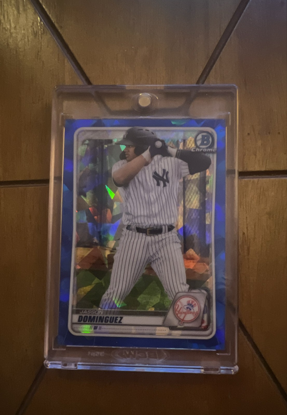 2020 Bowman Chrome Draft Sapphire Edition - Jasson Dominguez #BD-151 (RC)