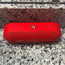 Beats by Dr. Dre Pill Portable Bluetooth Speaker, Red, 3.5mm Jack