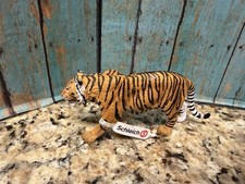 Schleich Bengal Tiger Figure Male Animal Wildlife Orange 2007 Retired Figurine