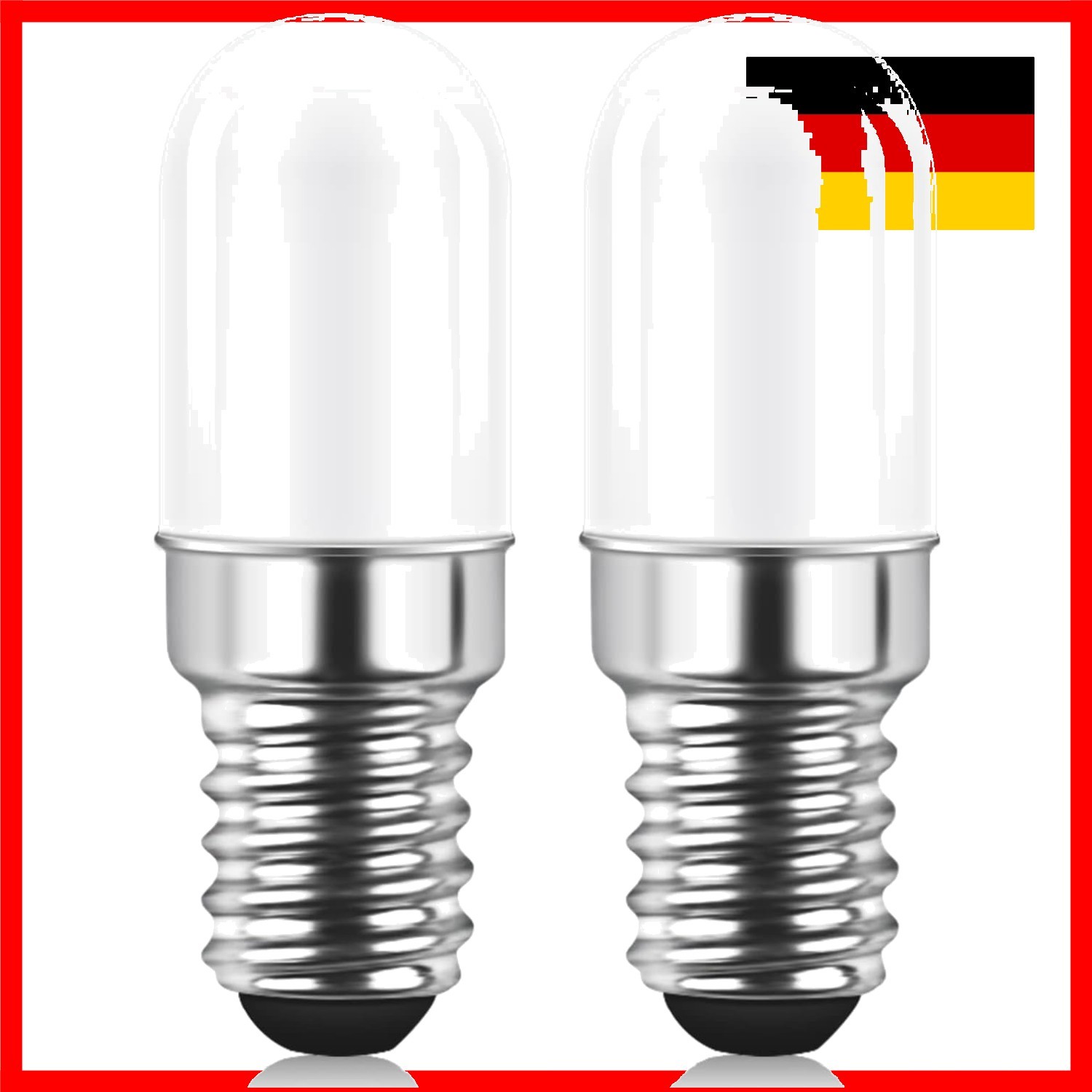 E14 1,5W LED Licht - Warmweiß 3000K für Kühlschränke - 135 Lumen, Energiesparend