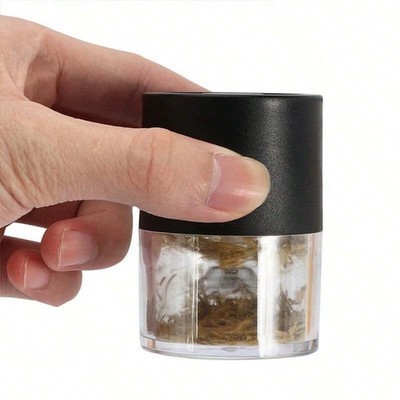 Cookies Electric Grinder Portable USB Rechargeable Mini Auto Herb Crusher Black
