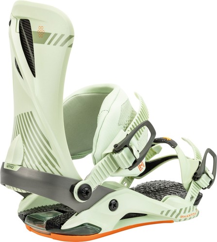 Nitro Phantom Plus Men's Snowboard Bindings, Soft Lime, Medium MY25 - Picture 2 of 3