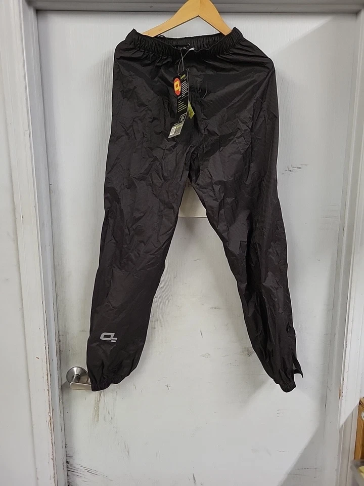 Pantalones de lluvia para ciclismo Rain Shield O2 Calhoun pequeños a prueba de agua nuevos Foto 3 de 4