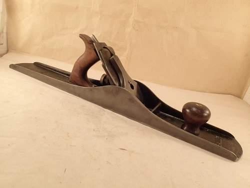 Antique STANLEY BAILEY No. 7 Jointer Plane, Type 8-9 (1899-1907) Smooth Sole