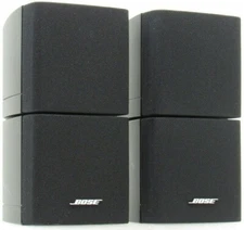 1 Pair Bose Cube Speakers Dual Double Acoustimass Lifestyle Mountable Surround