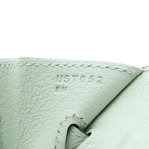 Hermes Birkin Sellier Bag Green Epsom with Palladium Hardware 30 - Picture 8 of 8