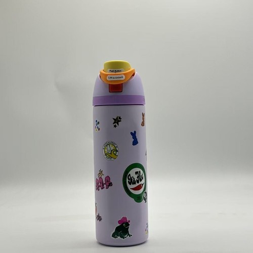 Botella de agua aislada de acero inoxidable Owala FreeSip 24 oz con pajita para deportes - Imagen 8 de 96