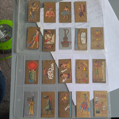 ebay uk cigarette cards Ancient Eygpt Cigarette Cards