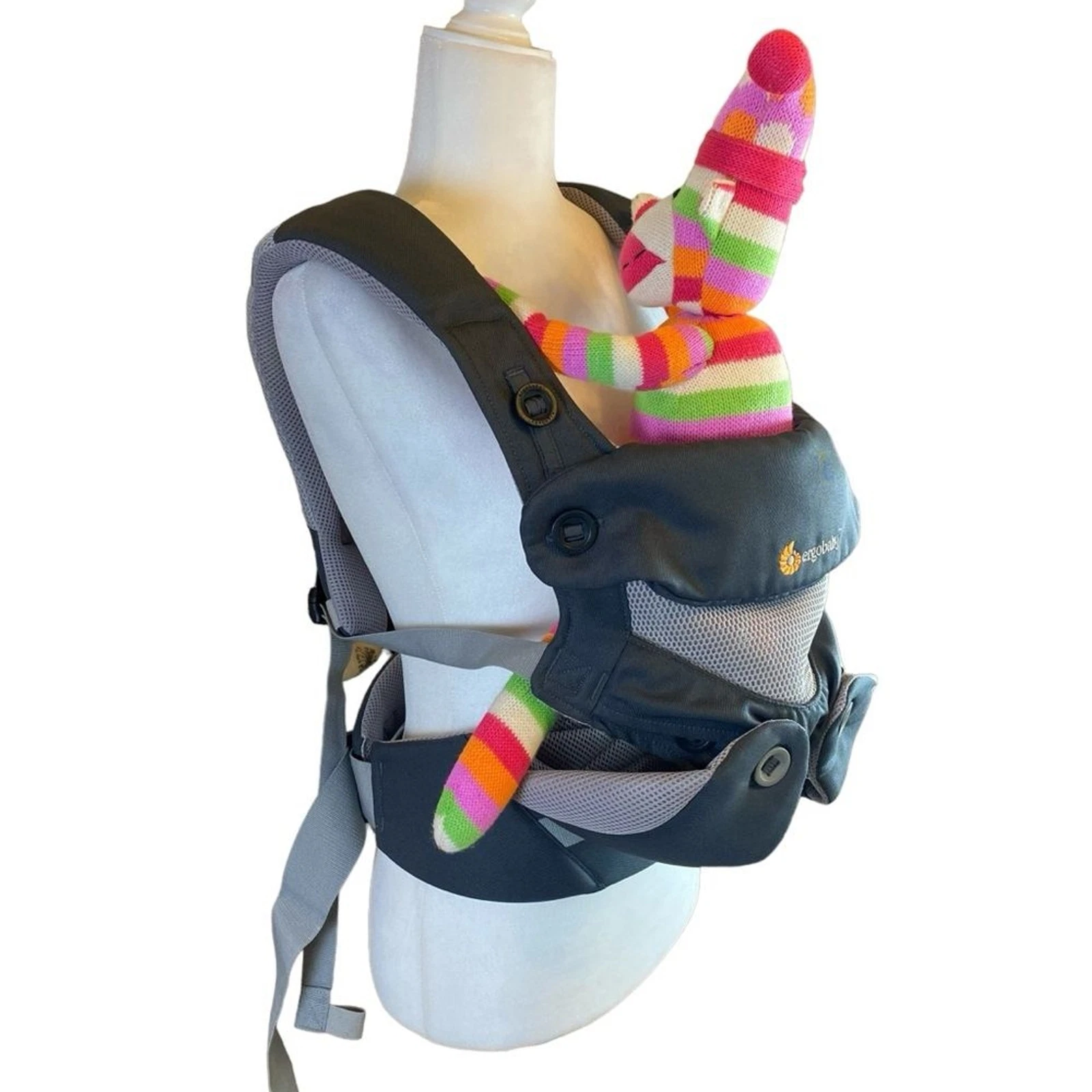 Ergobaby All Positions 360 Cool Air Soft Carrier Gray