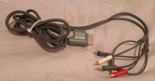 Genuine OEM Microsoft Xbox 360 Component HD AV Cable Composite RCA HDTV
