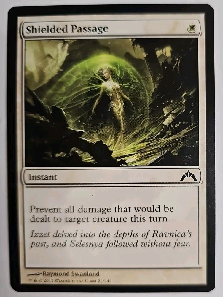 MTG Magic The Gathering Card Shielded Passage Instant White Gatecrash 2013
