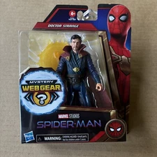 Marvel Studios Spider-Man Doctor Strange Action Figure Mystery Web Gear NIP