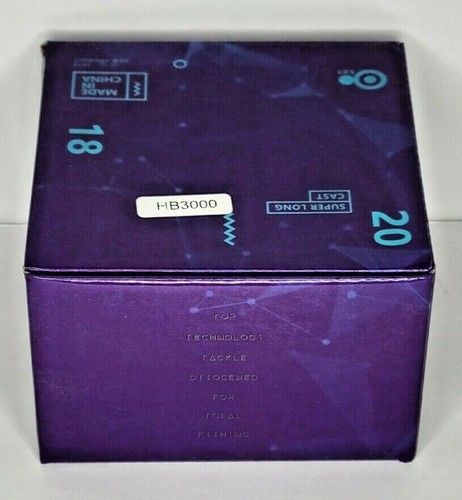 Spinnrolle HB3000 Serie Metallspule, 17 lbs. Max Drag, 5,2:1 Übersetzung Neu - Bild 3 von 3