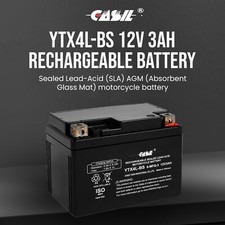 YTX4L-BS Motorcycle Battery Replacement for KTM 525CC EXC Racing 2003 - 2007