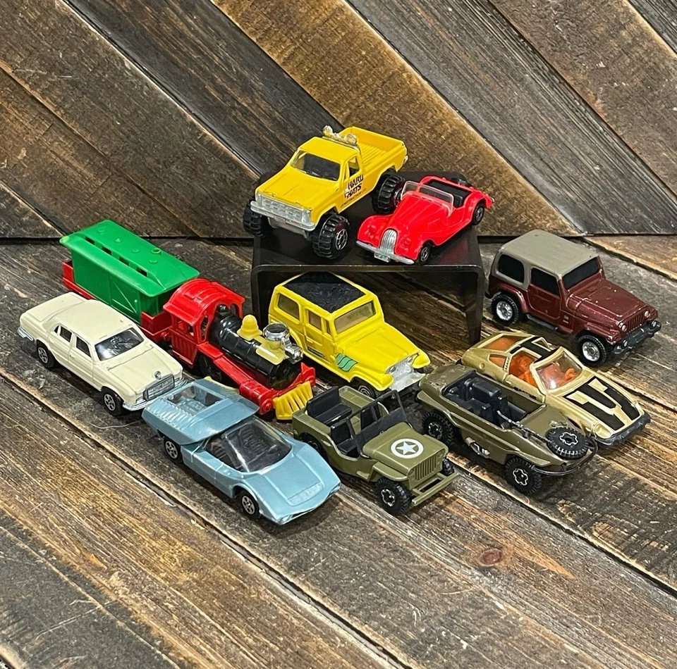 Vintage Corgi Kidco Majorette Ertl Playart Diecast LOT Porsche Lamborghini RARE - Image 2 of 4
