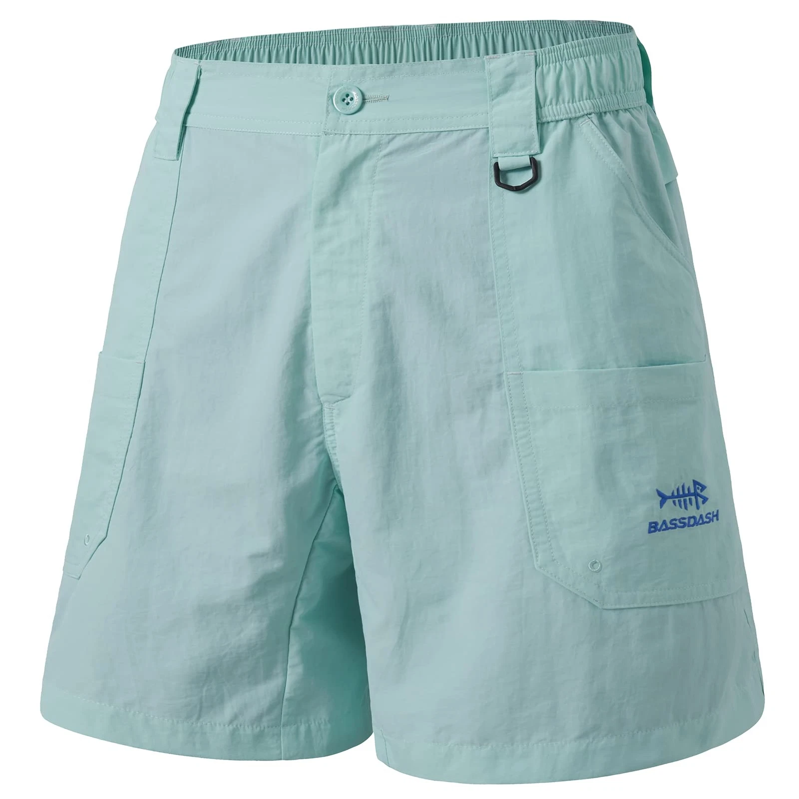 Men's 6" Fishing Shorts UPF 50+ Water Resistant Quick Dry Hiking Cargo Shorts...