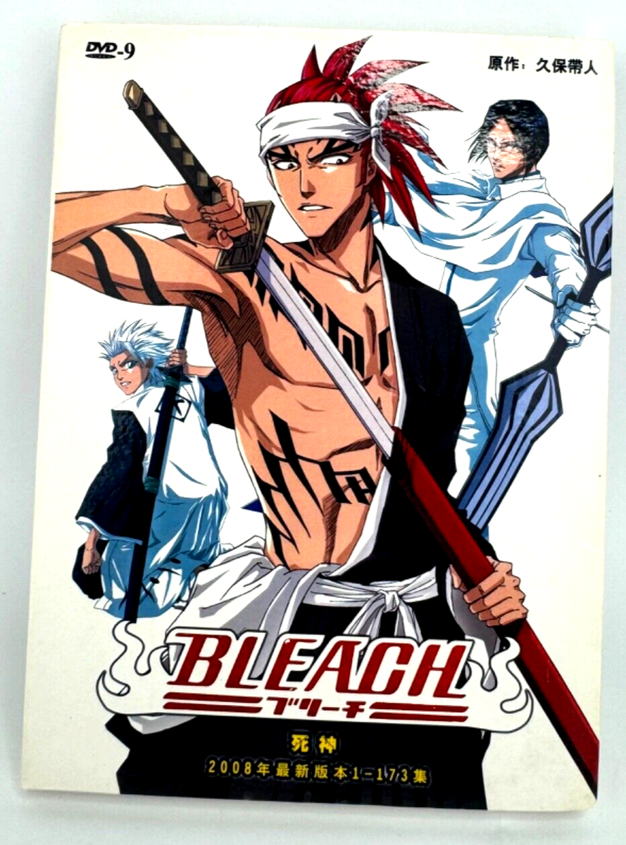 Japanese Anime Bleach TV Series 5 Disc DVD Box Set version 1-173