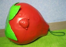Vintage 1980s STRaWbErRy ShOrTcAkE BIG BeRrY Doll STORAGE CASE HaPpY HoMe House