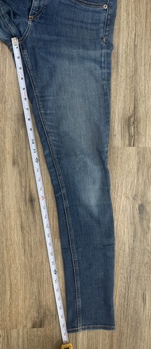 Rag & Bone Jeans 29 Skinny Stretch Mid Rise Bedford Medium Wash Denim Jean - Picture 15 of 15