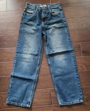 US Polo ASSN Jeans Youth Boys 14 Straight Denim Blue Jeans 26x26 EUC