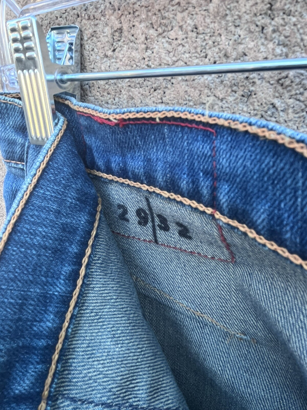 Levi’s Red Label size 29 skinny jeans Y2K super low rise image 4