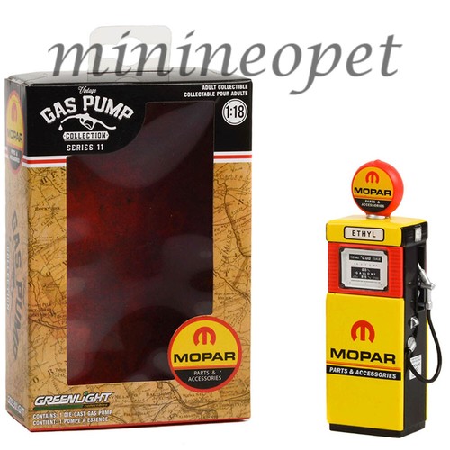 Greenlight 1/18 Pompa Benzina Vintage 1951 Wayne 505 – Gialla, Modello MOPAR, Diecast, Nuova