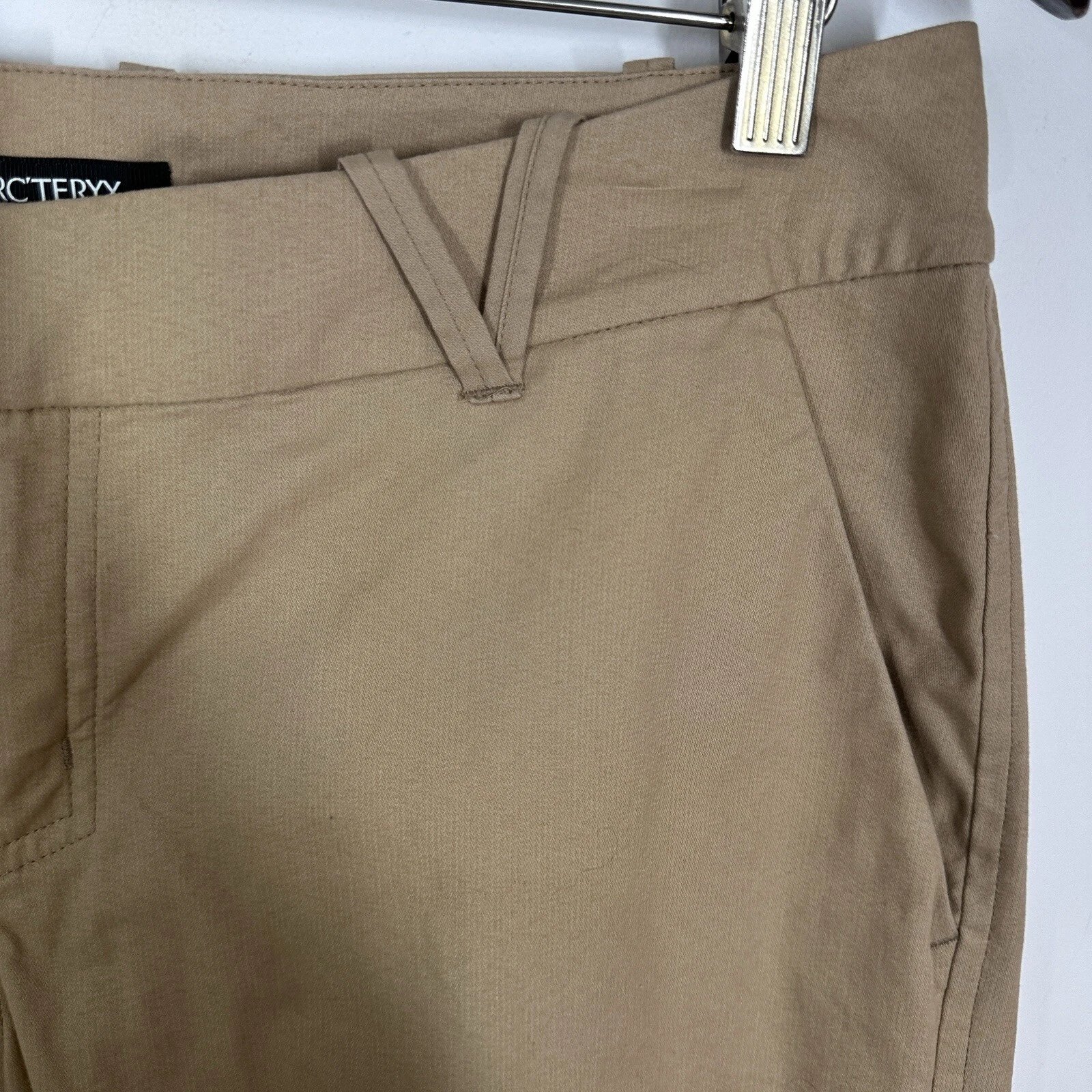 arcteryx straight leg trim fit cotton nylon n4 pants